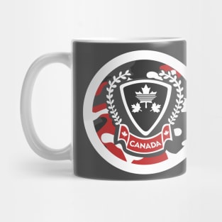 Canada - Camouflage Red Mug